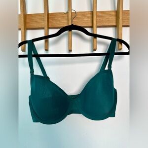 CUUP The Demi Mesh Bra, Emerald